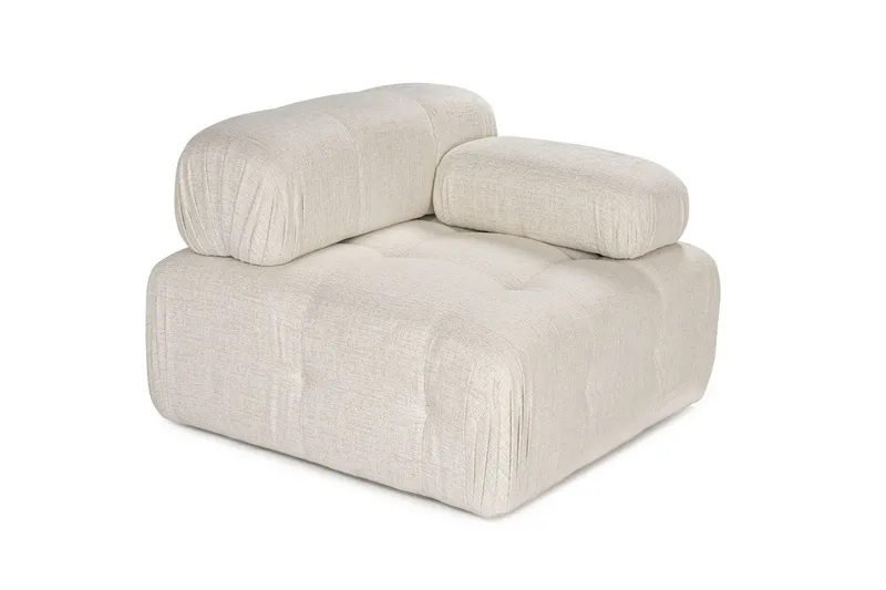 Belgin Lenestol - Cream - Møbler - Stoler - Lenestoler