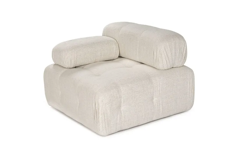 Belgin Lenestol - Cream - Møbler - Stoler - Lenestoler