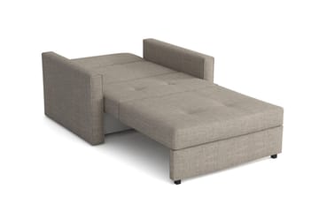 Bensbyn 2-seter Sovesofa 80x196 cm med Oppbevaring i Stoff - Grå - Møbler - Sofaer - Sovesofaer - 2 seters sovesofa
