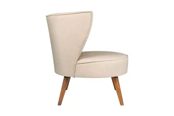 Biby Lenestol med Armlene - Beige - Møbler - Stoler - Lenestoler