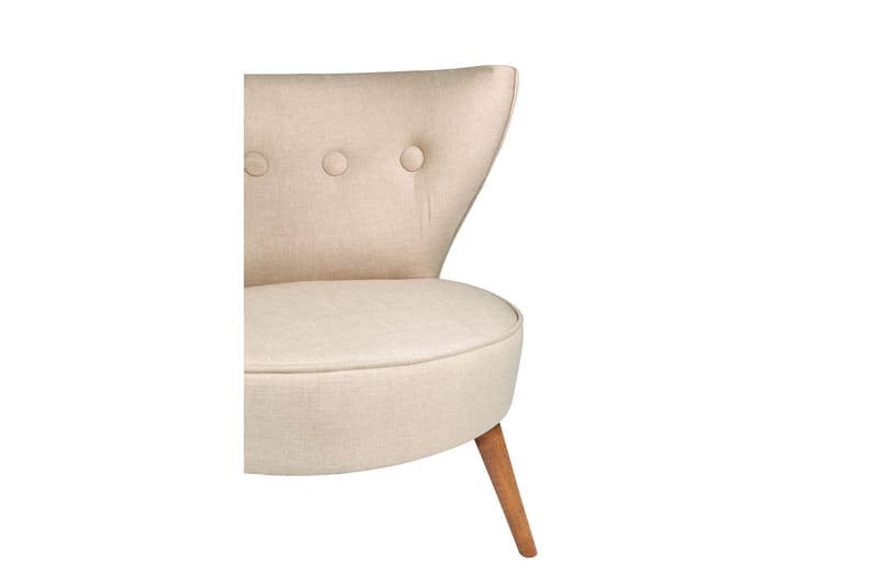 Biby Lenestol med Armlene - Beige - Møbler - Stoler - Lenestoler