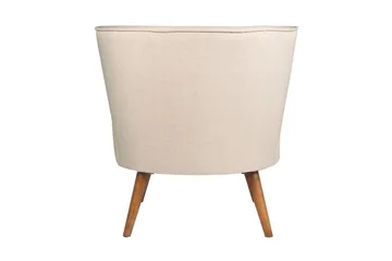 Biby Lenestol med Armlene - Beige - Møbler - Stoler - Lenestoler