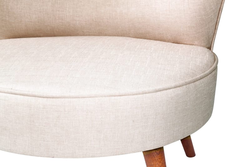 Biby Lenestol med Armlene - Beige - Møbler - Stoler - Lenestoler
