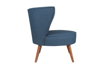 Biby Lenestol med Armlene - Blå - Møbler - Stoler - Lenestoler
