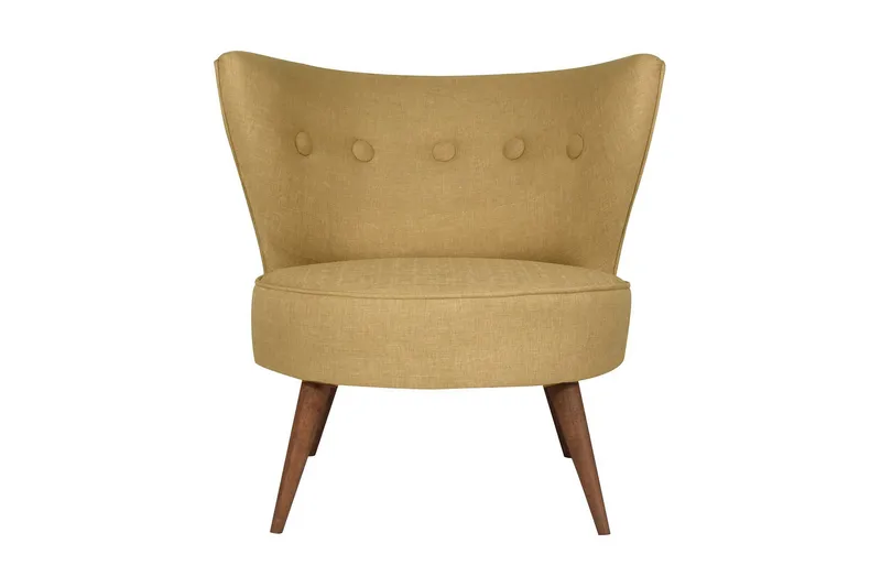 Biby Lenestol med Armlene - Brun - Møbler - Stoler - Lenestoler