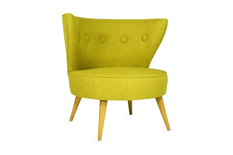 Biby Lenestol med Armlene, Grønn