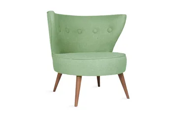 Biby Lenestol med Armlene - Grønn - Møbler - Stoler - Lenestoler