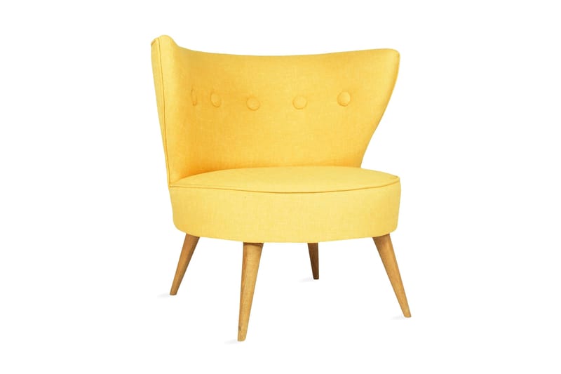 Biby Lenestol med Armlene, Gul