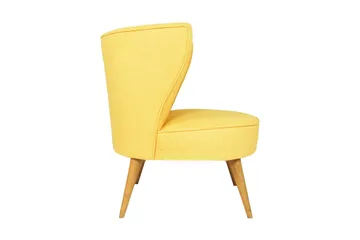 Biby Lenestol med Armlene - Gul - Møbler - Stoler - Lenestoler