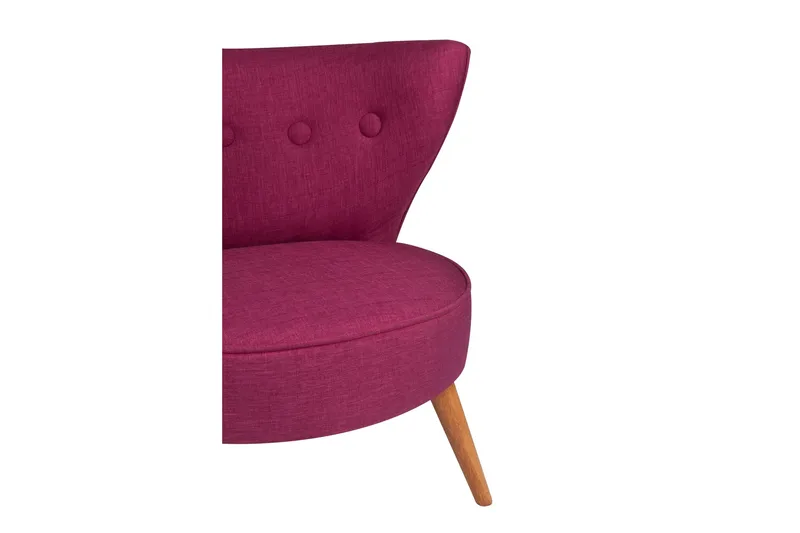 Biby Lenestol med Armlene - Lilla - Møbler - Stoler - Lenestoler