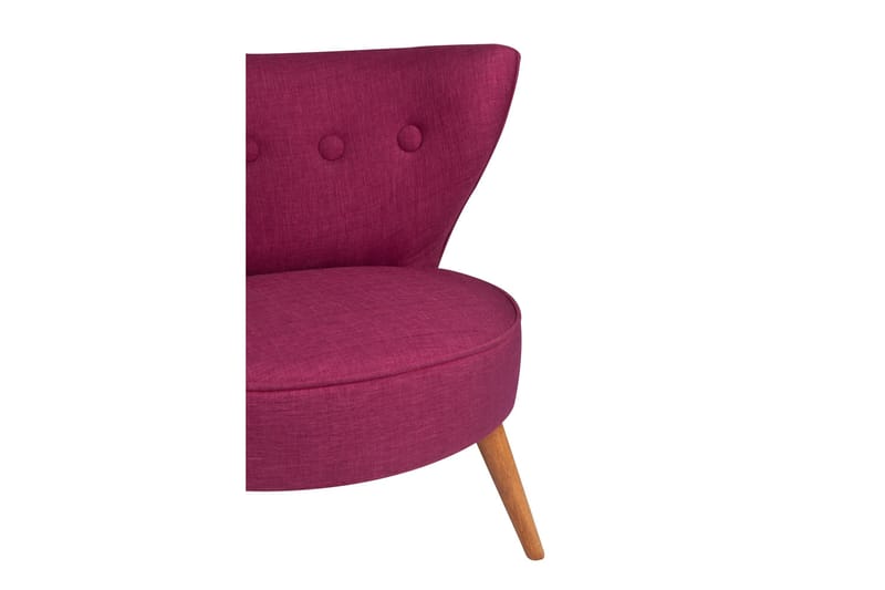 Biby Lenestol med Armlene - Lilla - Møbler - Stoler - Lenestoler