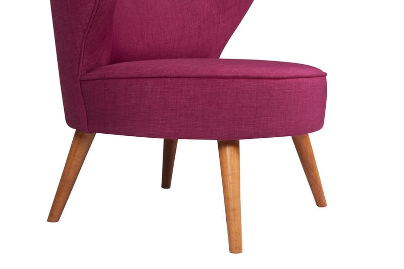 Biby Lenestol med Armlene - Lilla - Møbler - Stoler - Lenestoler