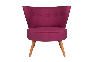 Biby Lenestol med Armlene - Lilla - Møbler - Stoler - Lenestoler
