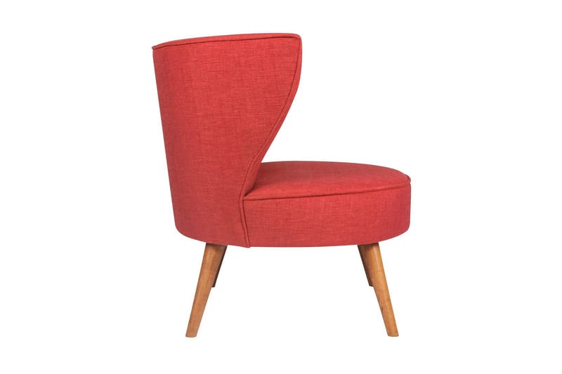 Biby Lenestol med Armlene - Rød - Møbler - Stoler - Lenestoler