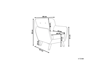 BODO Lenestol - Tre / Natur - Møbler - Stoler - Lenestoler