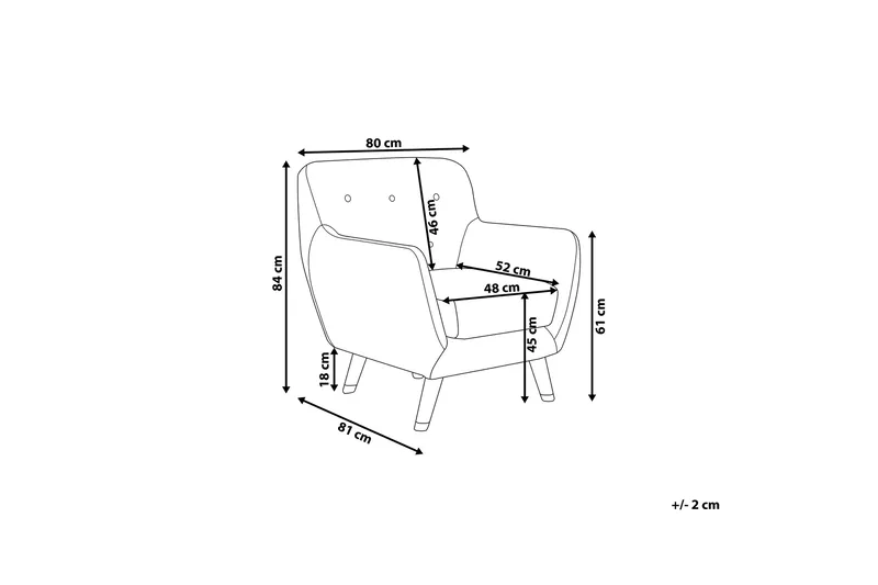 BODO Lenestol - Tre / Natur - Møbler - Stoler - Lenestoler