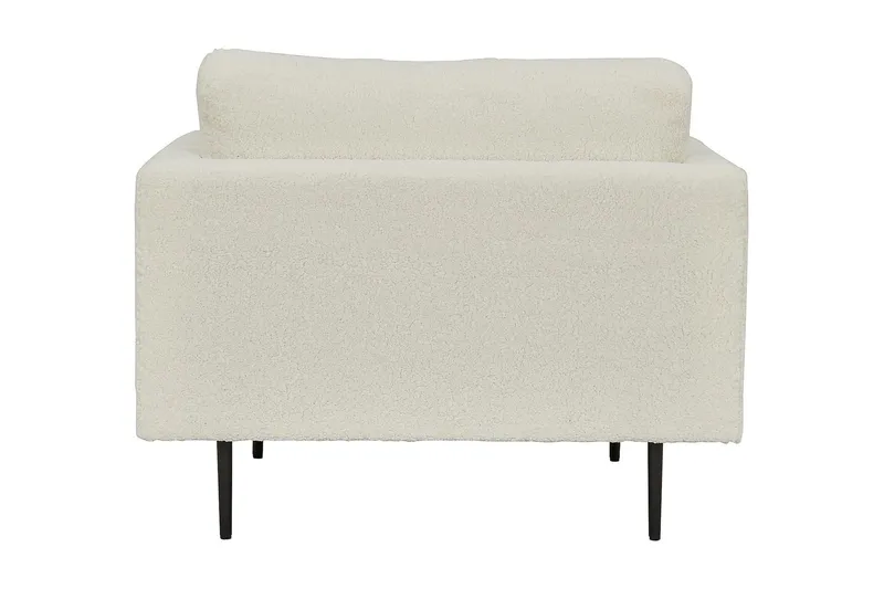 Boom Teddy Lenestol - Hvit / Teddystoff - Møbler - Stoler - Lenestoler