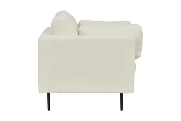 Boom Teddy Lenestol - Hvit / Teddystoff - Møbler - Stoler - Lenestoler