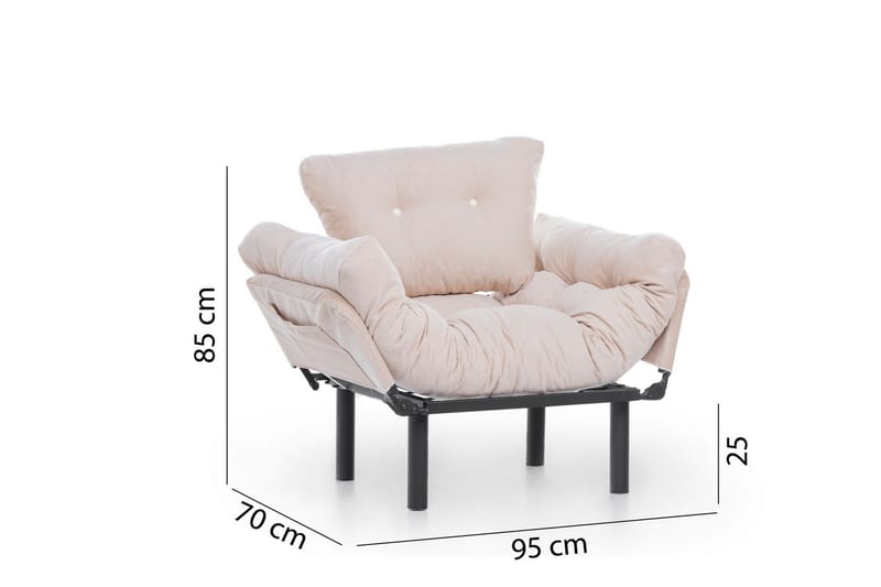Bramelia Fåtölj - Beige - Møbler - Stoler - Lenestoler