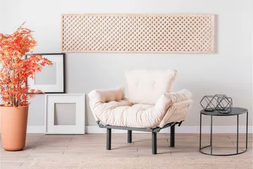 Bramelia Fåtölj - Beige - Møbler - Stoler - Lenestoler