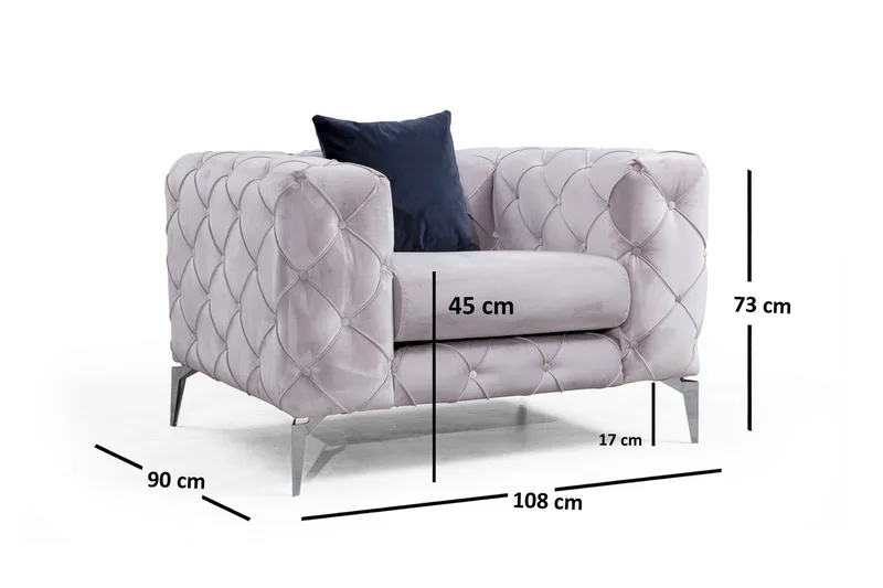 Bramelia Fåtölj - Beige - Møbler - Stoler - Lenestoler