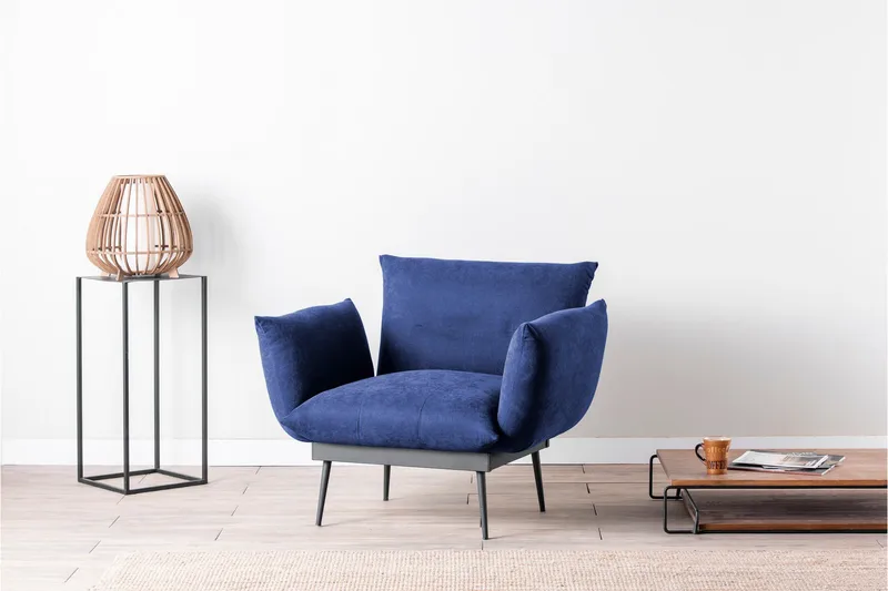 Bramelia Fåtölj - Blå - Møbler - Stoler - Lenestoler