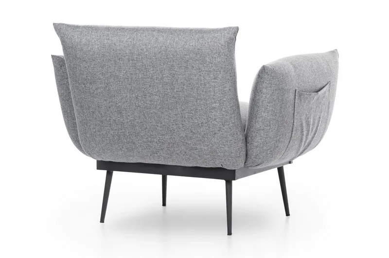 Bramelia Fåtölj - Grå - Møbler - Stoler - Lenestoler