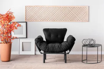 Bramelia Fåtölj - Svart - Møbler - Stoler - Lenestoler