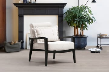 Bramelia Moderne Lenestol i Stoff - Beige - Møbler - Stoler - Lenestoler