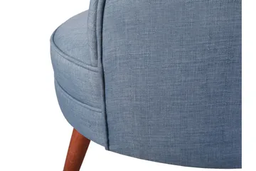 Brandn Lenestol med Armlene - Blå - Møbler - Stoler - Lenestoler