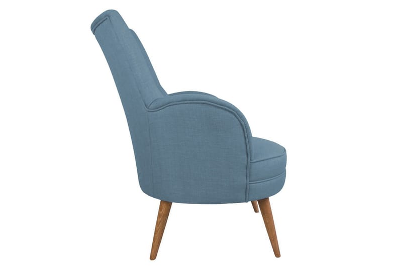 Brandn Lenestol med Armlene - Blå - Møbler - Stoler - Lenestoler