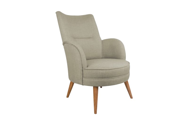 Brandn Lenestol med Armlene, Grå