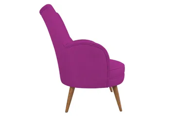 Brandn Lenestol med Armlene - Lilla - Møbler - Stoler - Lenestoler