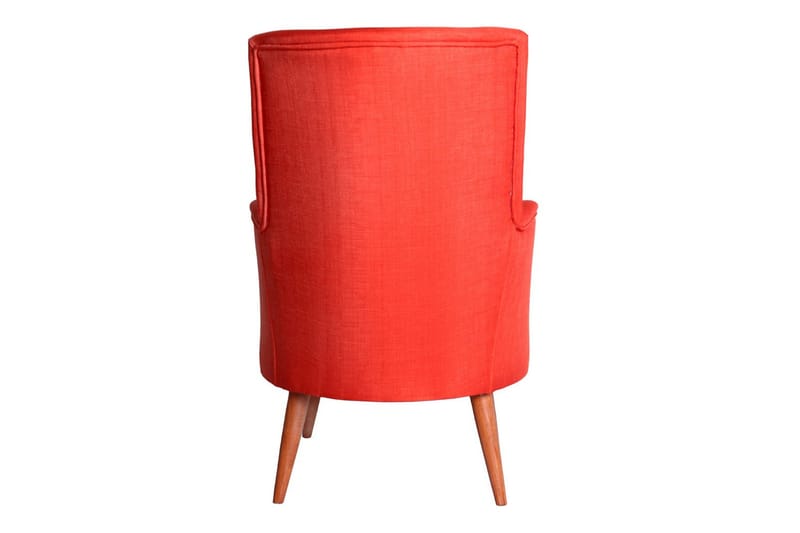 Brandn Lenestol med Armlene - Rød - Møbler - Stoler - Lenestoler