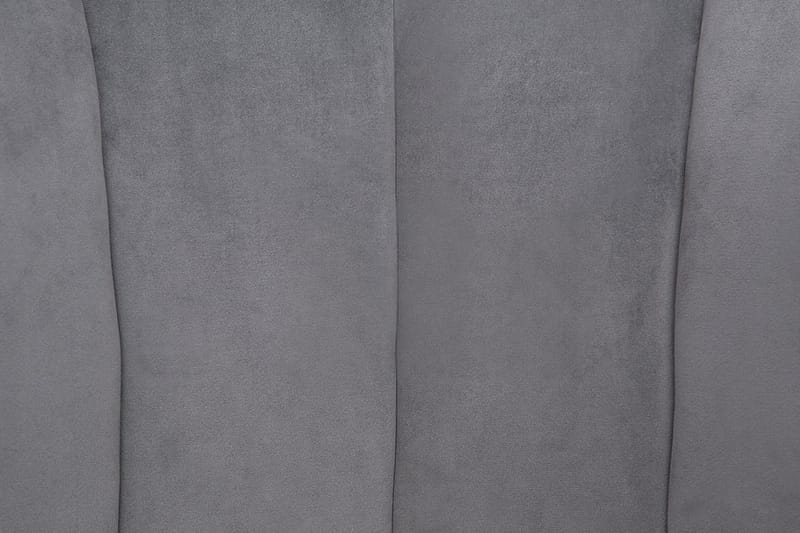 Breitsprecher Lenestol Fløyel - Grå - Møbler - Stoler - Lenestoler