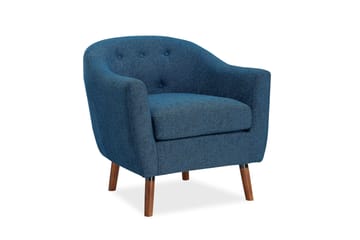 Brie Lenestol Blå - Queer Eye - Møbler - Stoler - Lenestoler