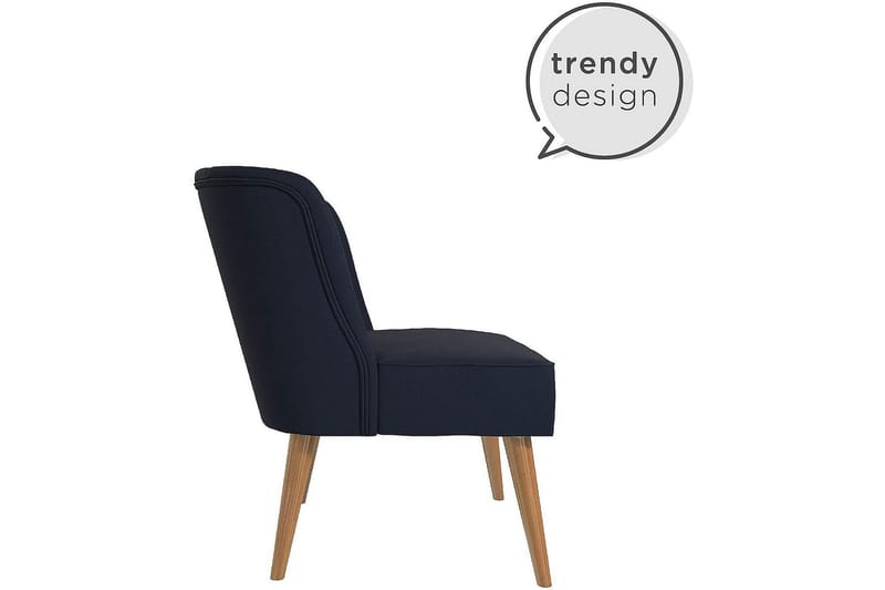 Brittany Lenestol Linblå - Novogratz - Møbler - Stoler - Lenestoler - Lenestol uten armlene