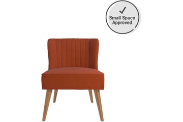 Brittany Lenestol Linoransje - Novogratz - Møbler - Stoler - Lenestoler - Lenestol uten armlene