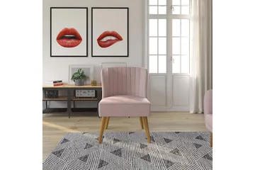 Brittany Lenestol Linrosa - Novogratz - Møbler - Stoler - Lenestoler - Lenestol uten armlene