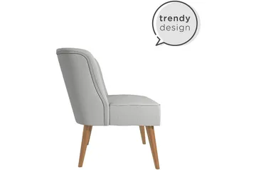 Brittany Lenestol Lyslingrå - Novogratz - Møbler - Stoler - Lenestoler - Lenestol uten armlene