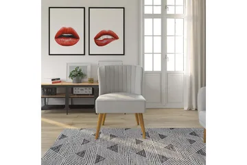 Brittany Lenestol Lyslingrå - Novogratz - Møbler - Stoler - Lenestoler - Lenestol uten armlene