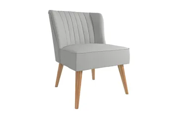 Brittany Lenestol Lyslingrå - Novogratz - Møbler - Stoler - Lenestoler - Lenestol uten armlene