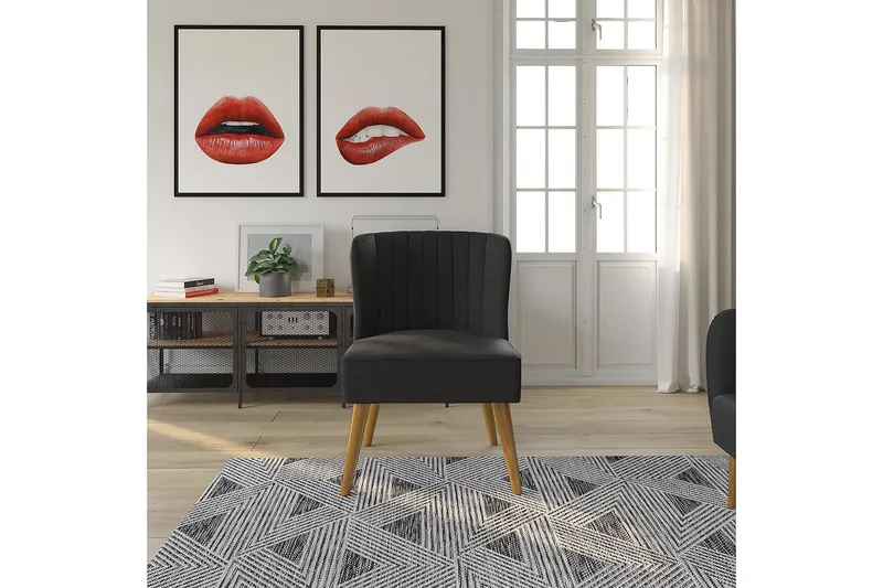 Brittany Lenestol Mørklingrå - Novogratz - Møbler - Stoler - Lenestoler - Lenestol uten armlene