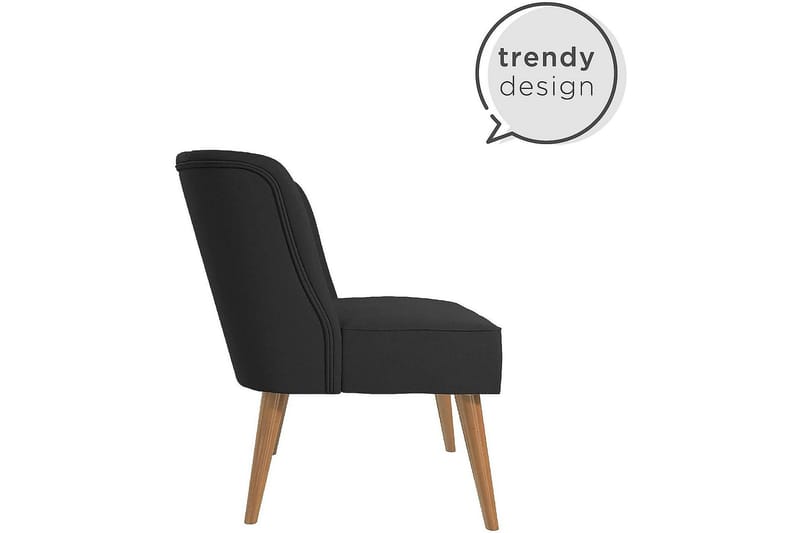 Brittany Lenestol Mørklingrå - Novogratz - Møbler - Stoler - Lenestoler - Lenestol uten armlene