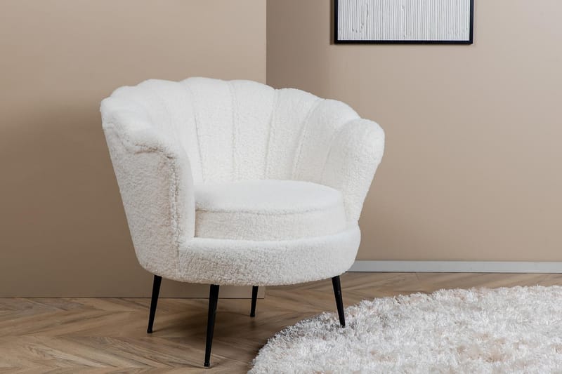 Calais Single chair - Hvit - Møbler - Stoler - Lenestoler