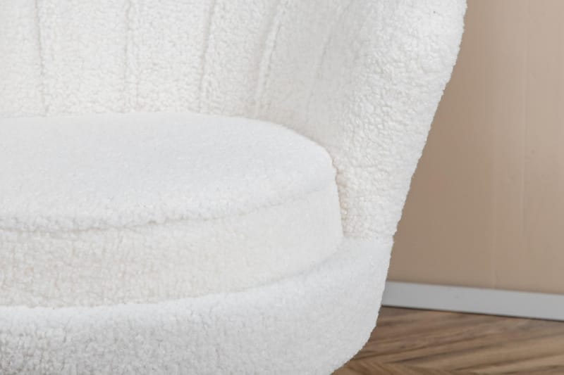 Calais Single chair - Hvit - Møbler - Stoler - Lenestoler