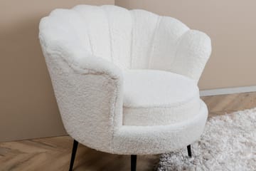 Calais Single chair - Hvit - Møbler - Stoler - Lenestoler