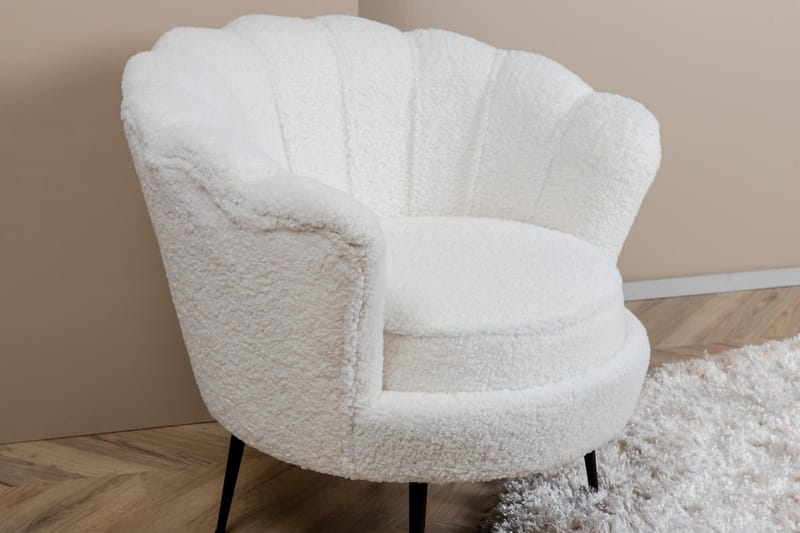 Calais Single chair - Hvit - Møbler - Stoler - Lenestoler