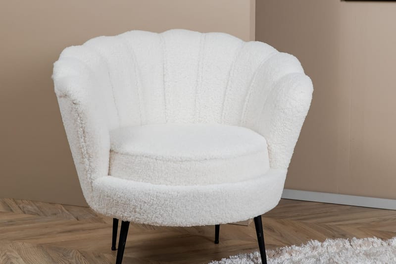 Calais Single chair - Hvit - Møbler - Stoler - Lenestoler