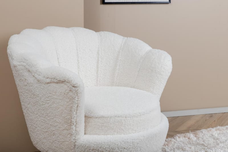 Calais Single chair - Hvit - Møbler - Stoler - Lenestoler